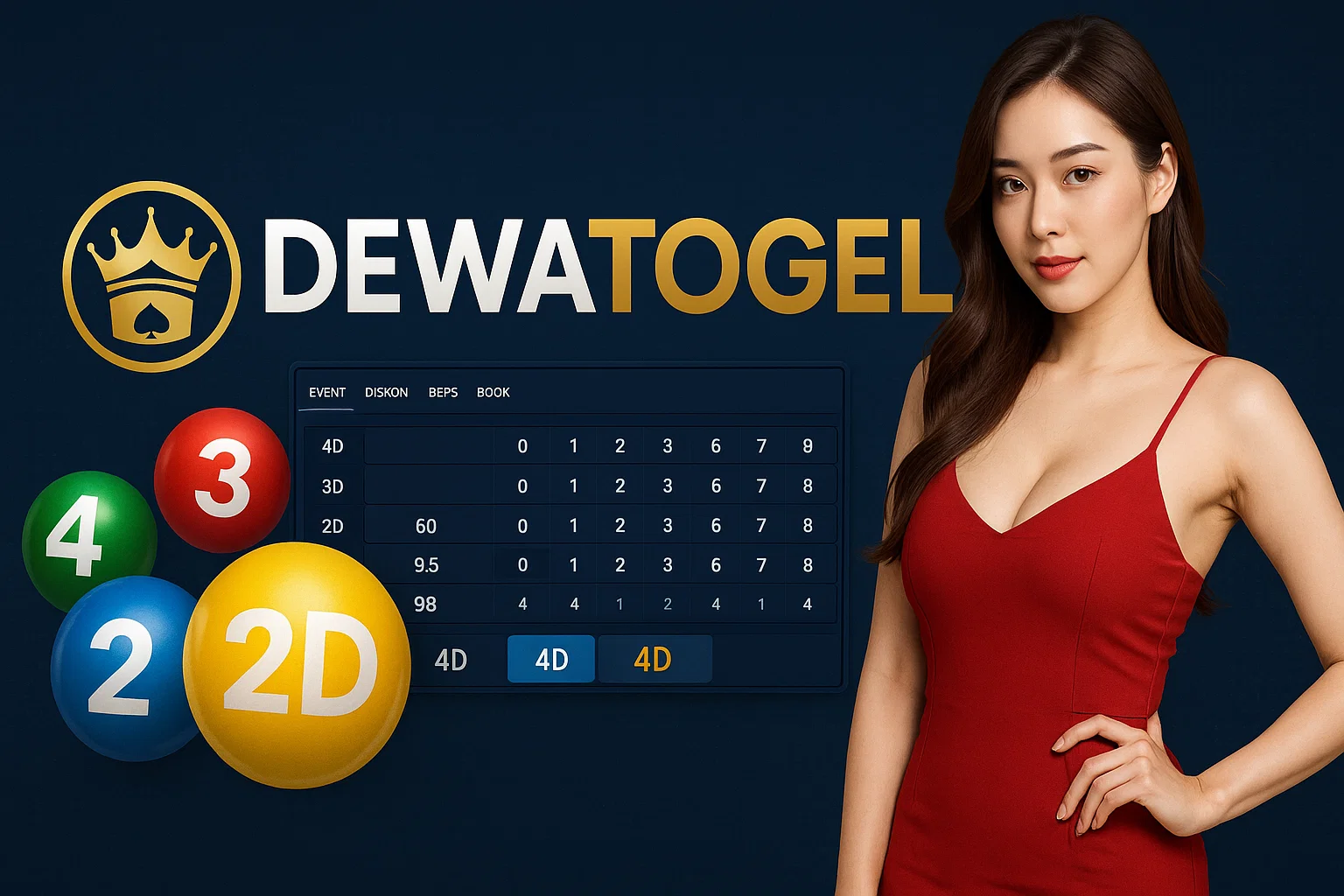 Strategi Menang Main Togel Bersama Dewatogel: Panduan Cerdas dari 4D hingga 2D